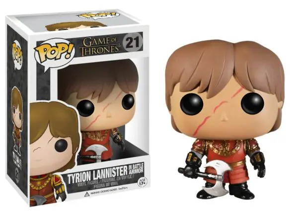 Funko Pop! Game of Thrones 21 Tyrion Lannister in Battle Armor (Not mint) 1