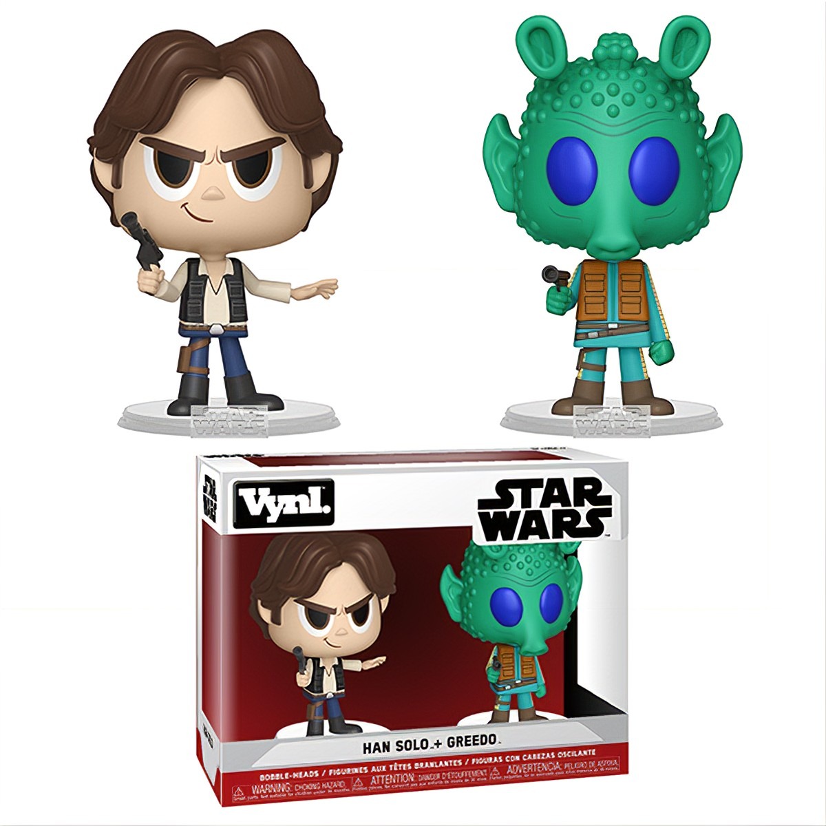 Funko Vynl. Star Wars A New Hope Han Solo + Greedo