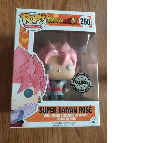 Funko Pop Dragon Ball 260 Super Saiyan Rosé Exclusive - Image 2
