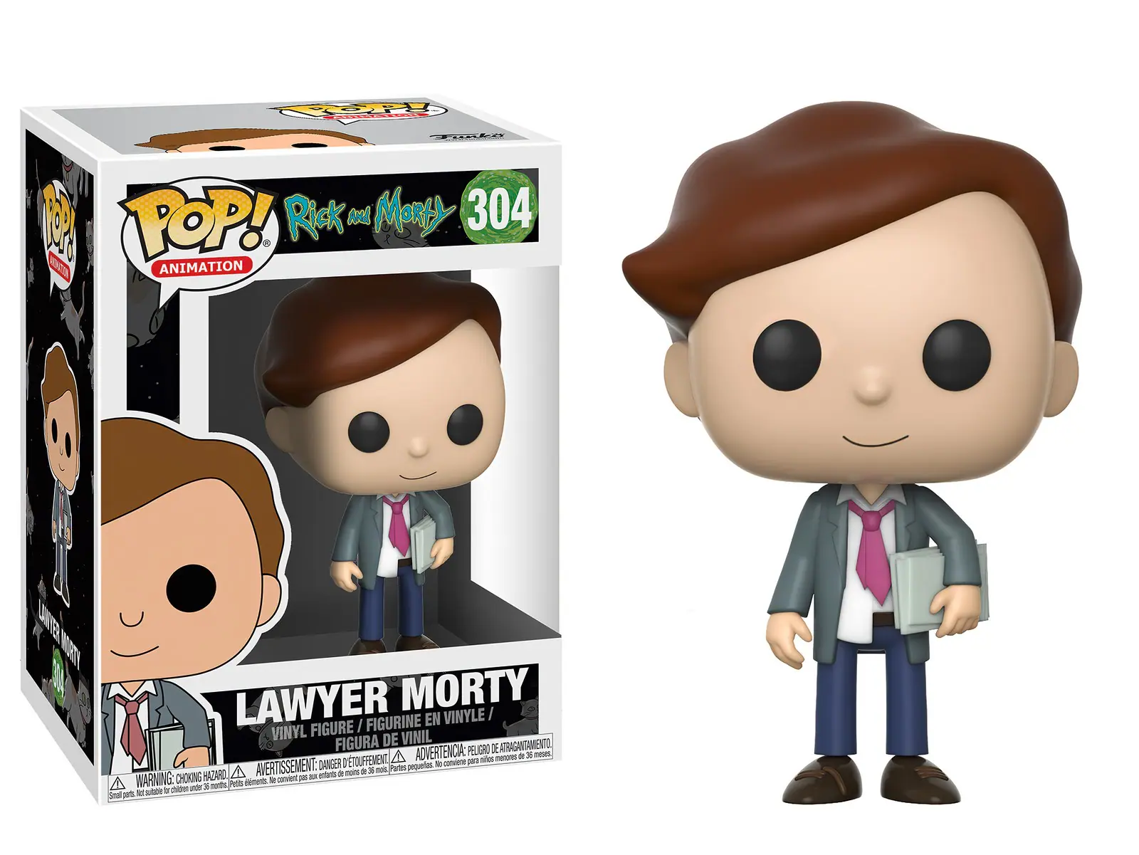 Funko PoP Rick and Morty 304 LAWYER MORTY Pas Mint!