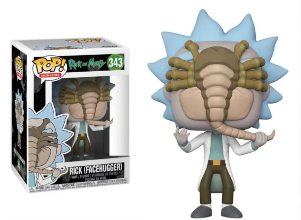 Funko PoP! Rick and Morty 343 RICK FACEHUGGER 1