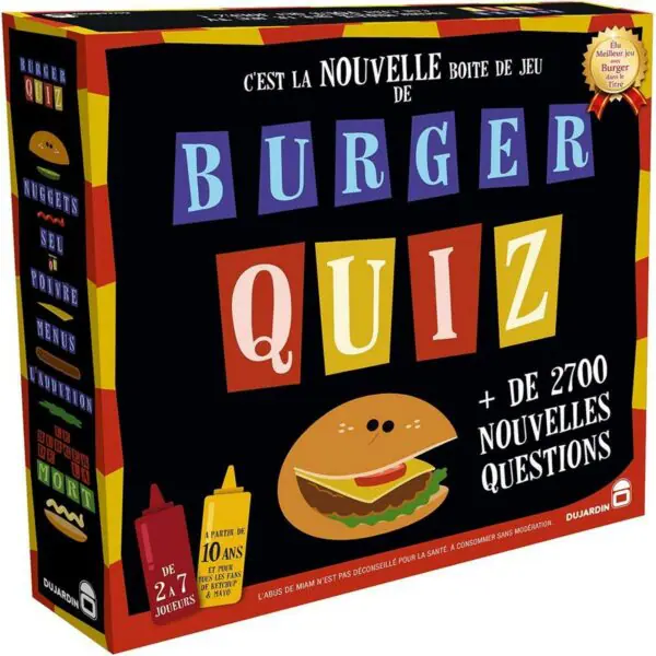 Burger Quiz Edition 2018 Version Française