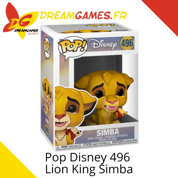 Funko Pop Disney 496 Lion King Simba Box