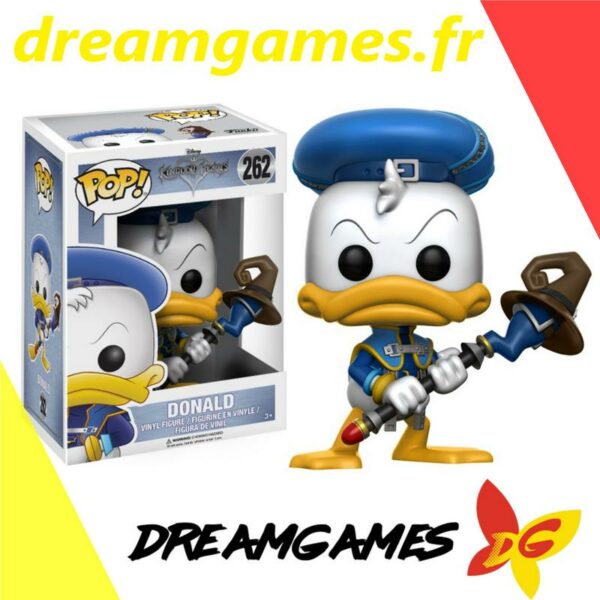 Figurine Pop Kingdom Hearts 262 Donald 1
