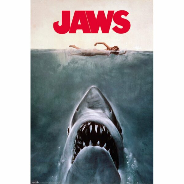 Poster Jaws 65 x 91 cm 1
