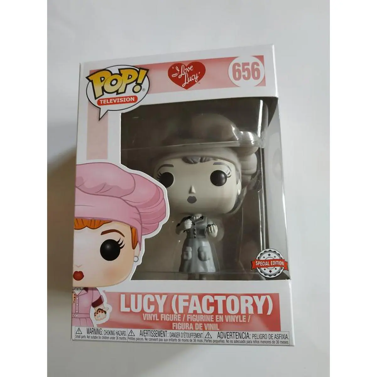 Funko Pop I Love Lucy 656 Lucy Factory Special Edition
