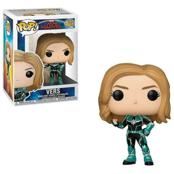 Funko Pop Captain Marvel 427 VersFunko Pop! Captain Marvel 427 Vers