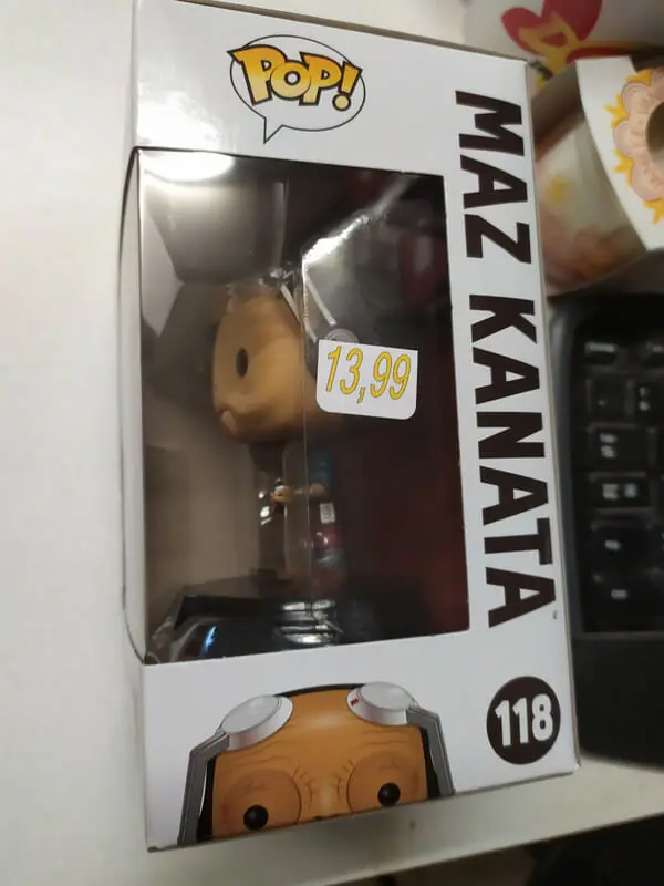 Figurine Pop Star Wars 118 Maz Kanata No Glasses (Not mint)