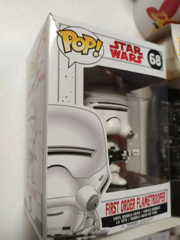 Funko Pop Star Wars First Order Flametrooper (Not mint) 1