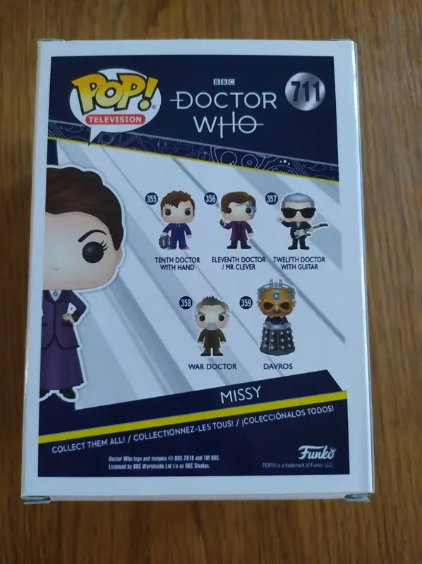 Figurine Funko Pop Doctor Who 711 Missy (Not mint)
