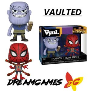 Figurine Vynl Avengers Infinity War Thanos + Iron Spider VAULTED