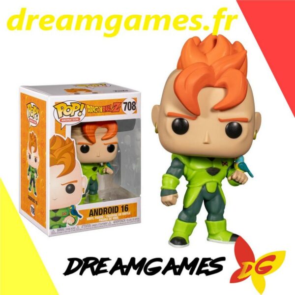 Figurine Pop Dragon Ball Z 708 Android 16