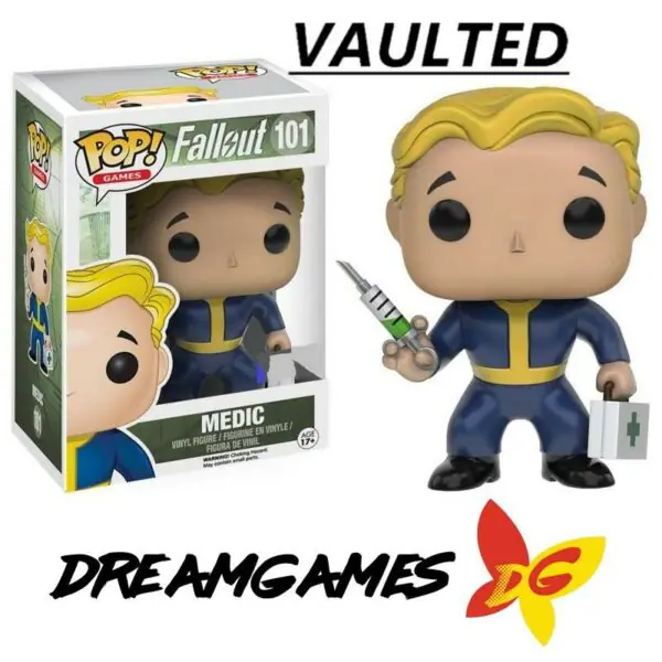 Figurine Pop Fallout 101 Vault Boy Medic Perk VAULTED