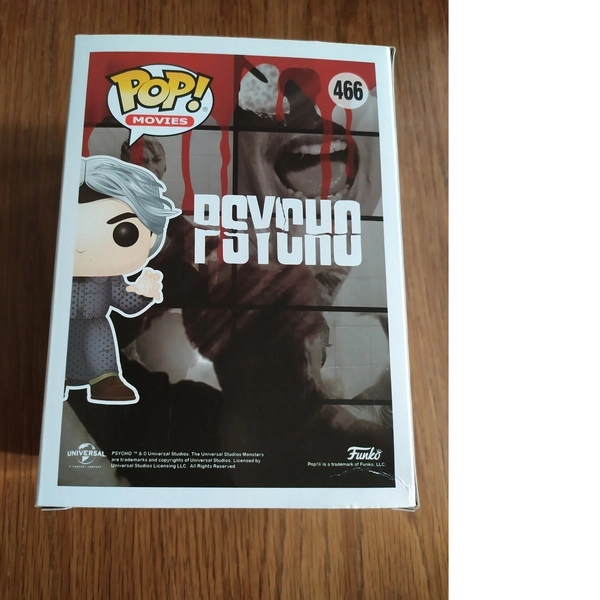Funko Pop Norman Bates Black and White Psycho 466 - Image 3