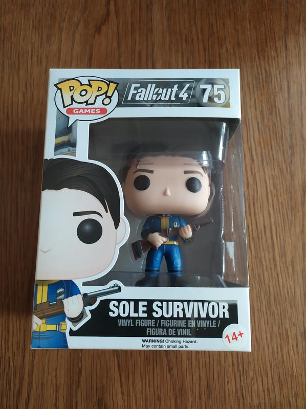 Funko Pop Sole Survivor 75 Fallout 4 (Not mint)