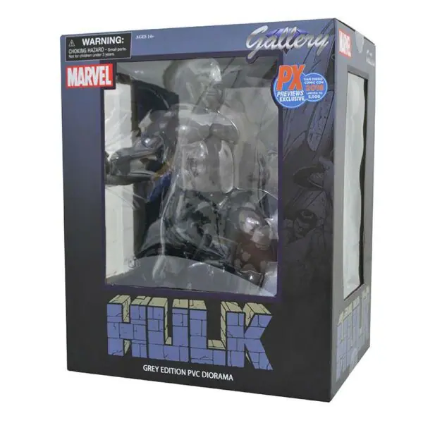 Statuette Hulk Grey Edition PVC Diorama 1