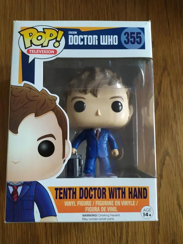 Funko Pop Tenth Doctor with hand  Doctor Who 355