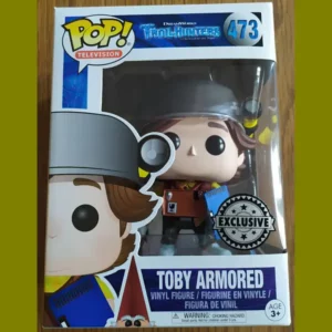 Figurine Funko Pop Toby Armored Trollhunters 473 Exclusive