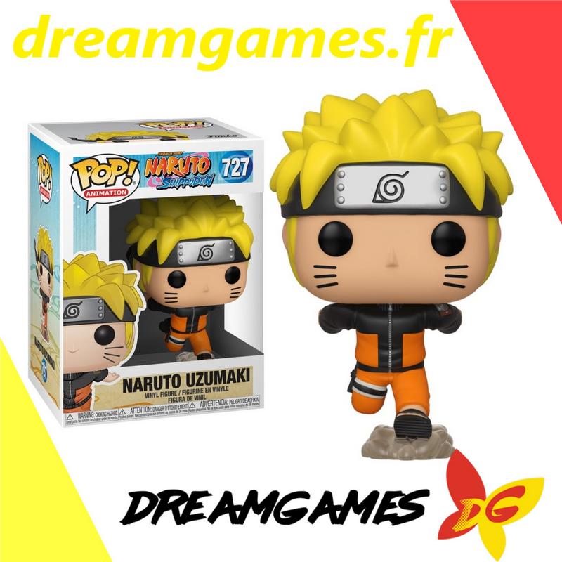 Figurine Funko Pop Naruto Running 727 Naruto Uzumaki