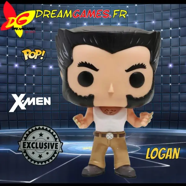 Funko Pop Logan Tank Top X-Men 193 Exclusive