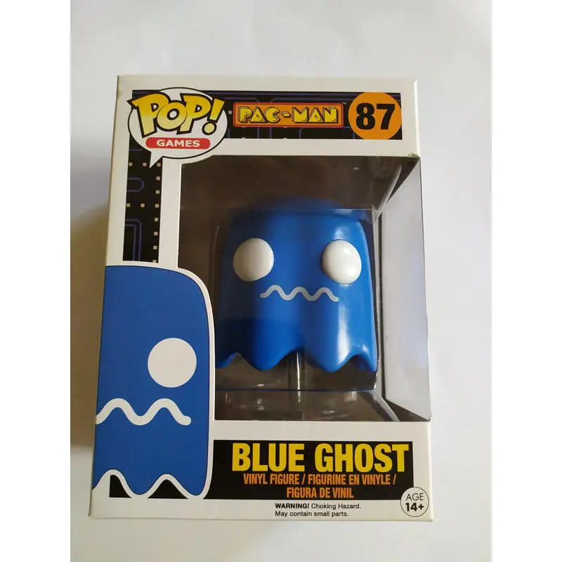 Figurine Funko Pop Blue Ghost Pac-Man 87 VAULTED Not Mint