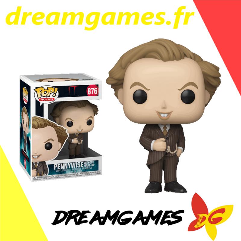 Funko Pop Pennywise Without Make-Up 876 It Chapter Two