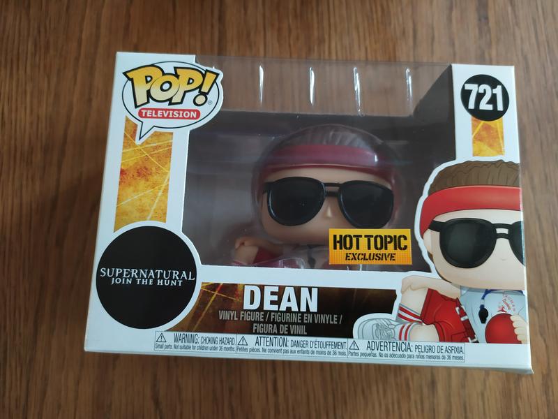 Funko Pop Dean in Gym Outfit Supernatural 721 Winchester