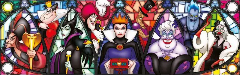 Puzzle Disney méchants villains 1000 pièces