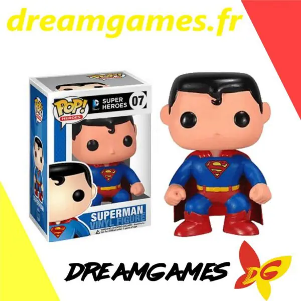 Figurine Funko Pop Superman 07 DC Super Heroes