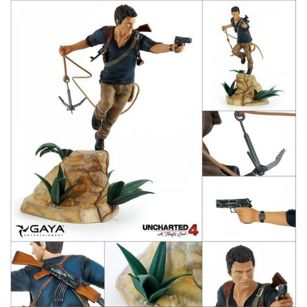 Nathan Drake Statue PVC 30 cm Uncharted 4 1
