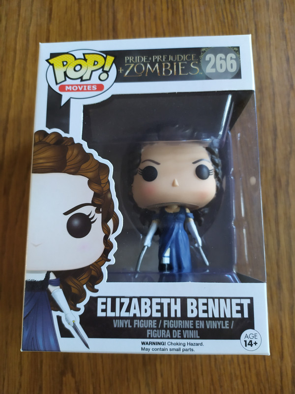 Figurine Pop Pride + Prejudice + Zombies 266 Elizabeth Bennet 1