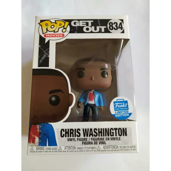 Funko Pop Chris Washington Bloody Get Out 834 Limited Ed 1