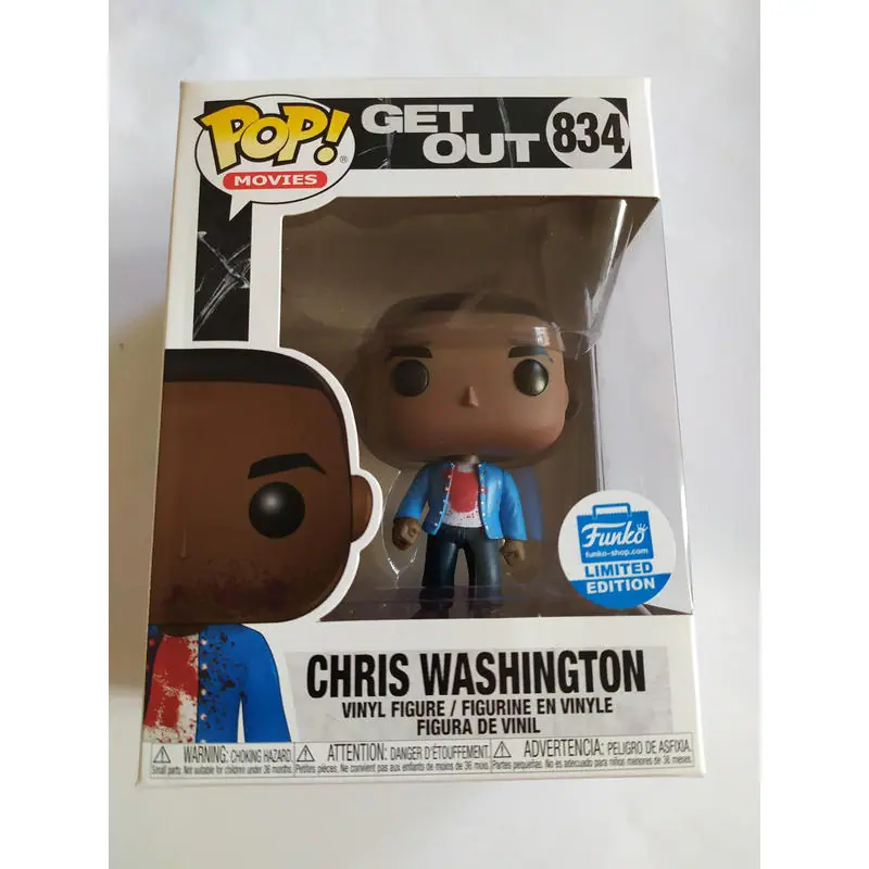 Funko Pop Chris Washington Bloody Get Out 834 Limited Ed
