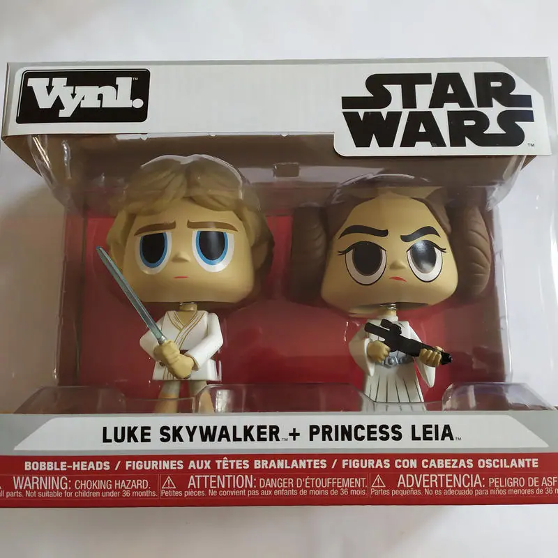 Vynl Star Wars Luke Skywalker + Princess Leia