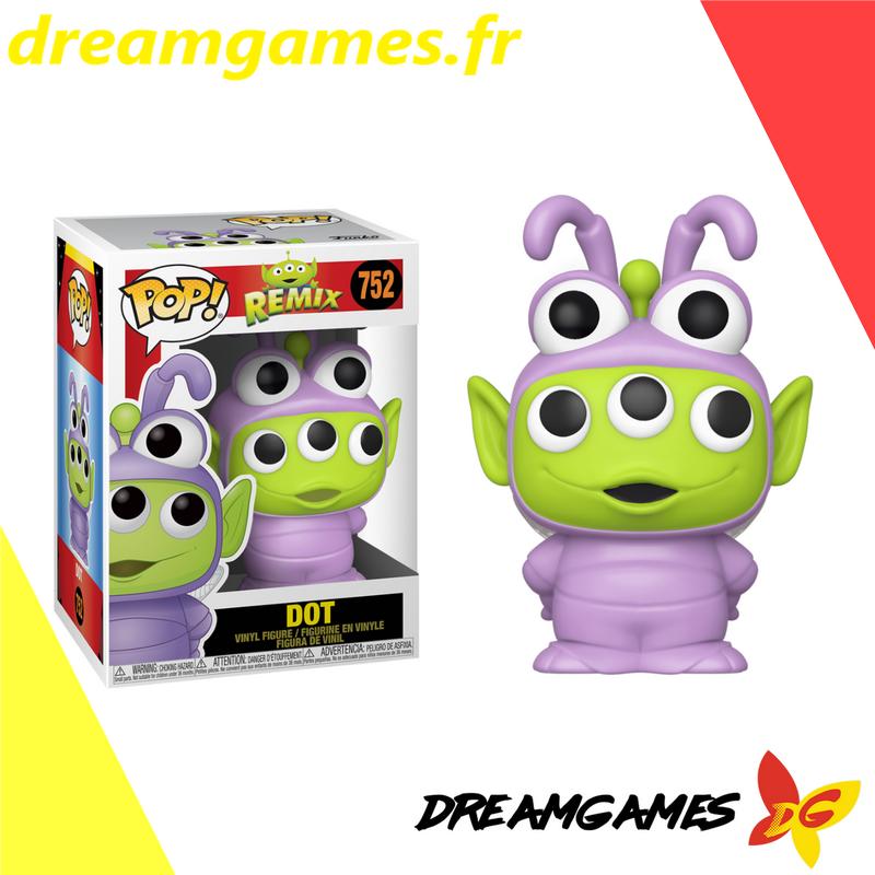 Figurine Pop Disney Pixar Remix 752 Alien Dot