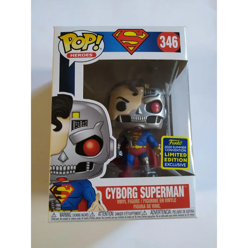 Figurine Pop DC Super Heroes 346 Cyborg Superman