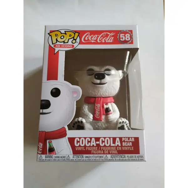 Figurine Pop Coca Cola 58 Polar Bear 1
