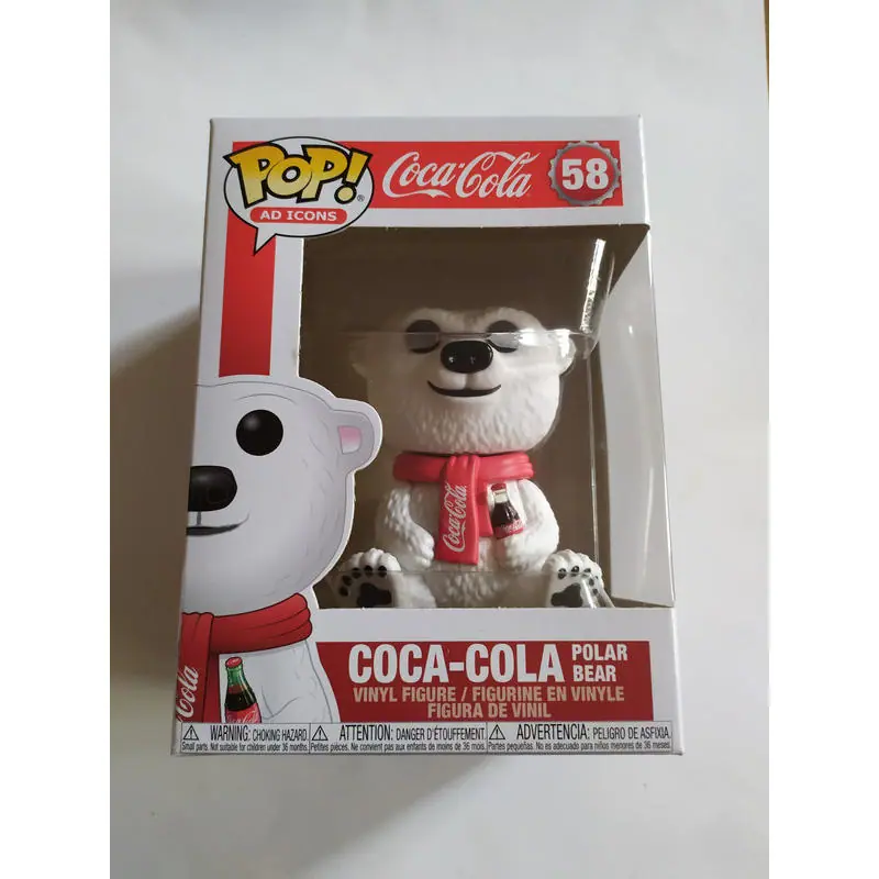 Figurine Pop Coca Cola 58 Polar Bear