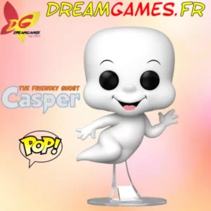Figurine Funko Pop Casper, représentant le gentil fantôme dans un design adorable et stylisé.