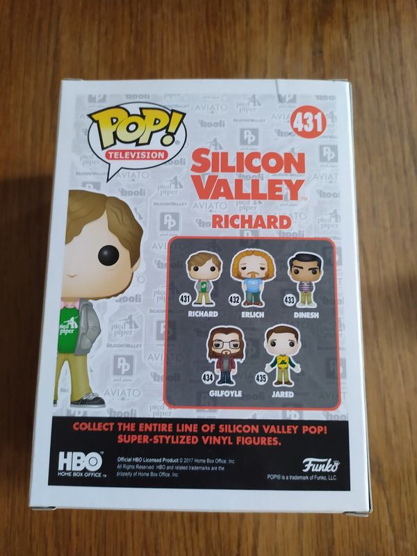 Figurine Pop Silicon Valley 431 Richard (Not mint)