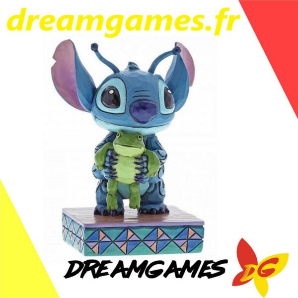 Figurine Disney Traditions Stitch with frog