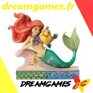Figurine Disney Traditions Ariel with Flounder