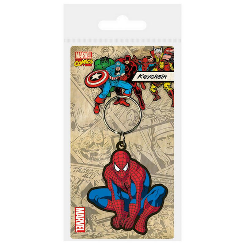 Marvel Spiderman rubber Keychain