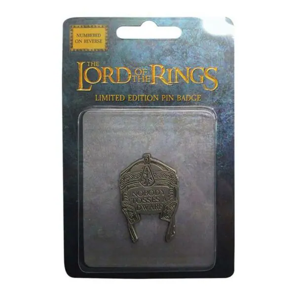 Pin Badge The Lord of the Rings Gimli's helmet 1