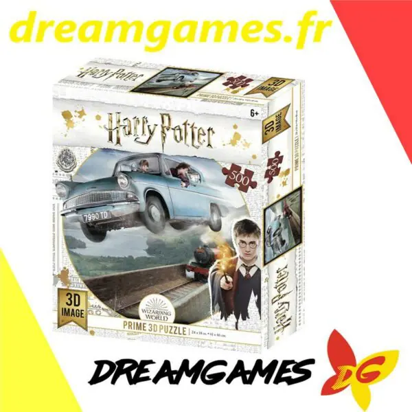 Harry Potter Prime 3D puzzle Ford Anglia 500 pièces