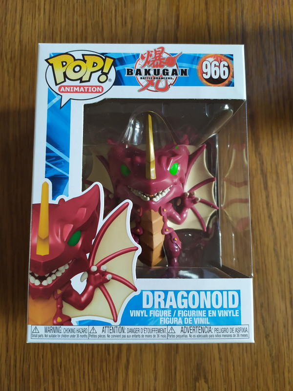 Figurine Pop Bakugan 966 Dragonoid (Not mint)