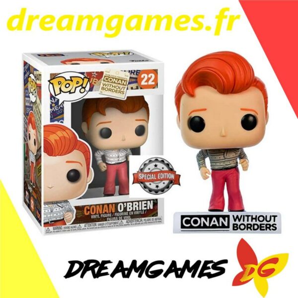 Figurine Pop Conan without borders 22 Conan O'Brien