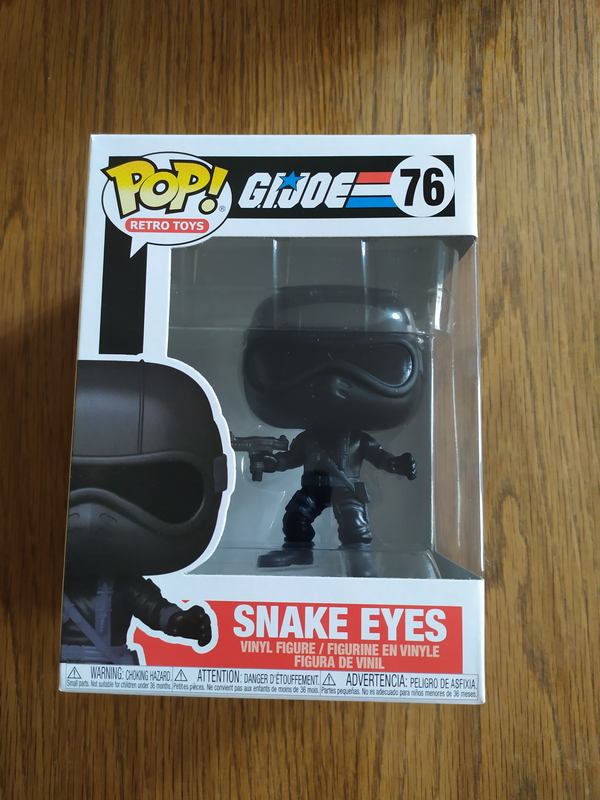 Figurine Pop G.I. Joe 76 Snake Eyes (Not mint)