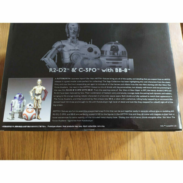 Kotobukiya Star Wars R2-D2 C-3PO BB-8 1