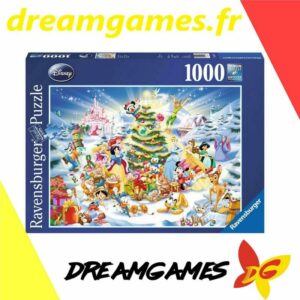 Puzzle Noël avec Disney 1000 pièces